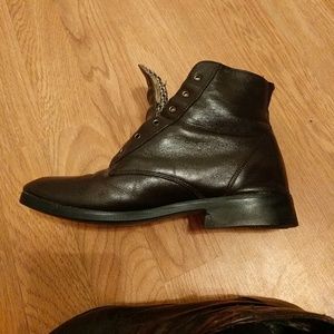 Brown Leather Vintage Lace up Boots Dane XX